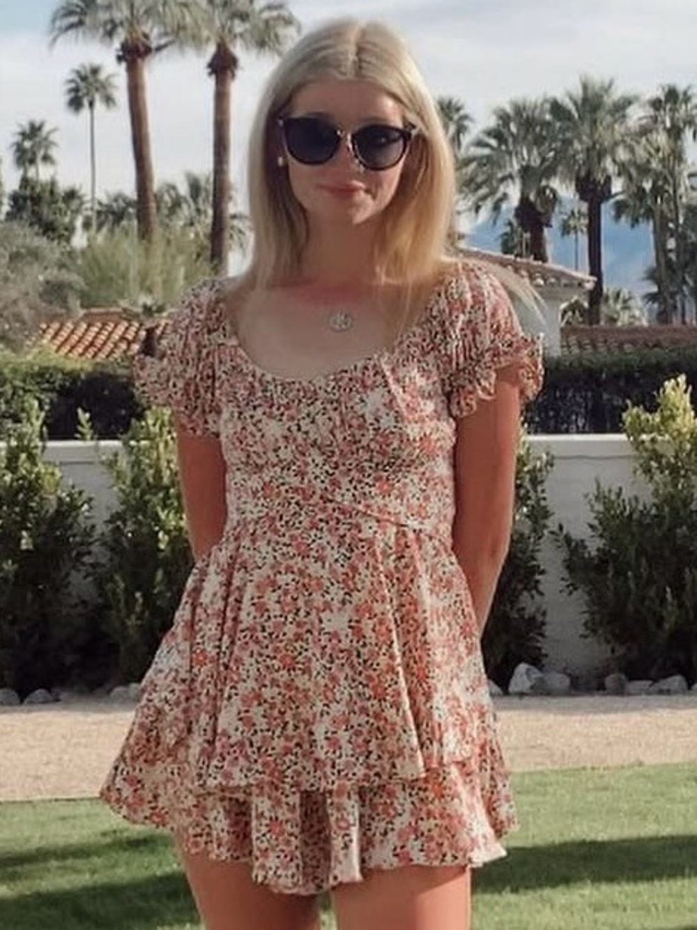 ALTARD STATE FLORAL ROMPER